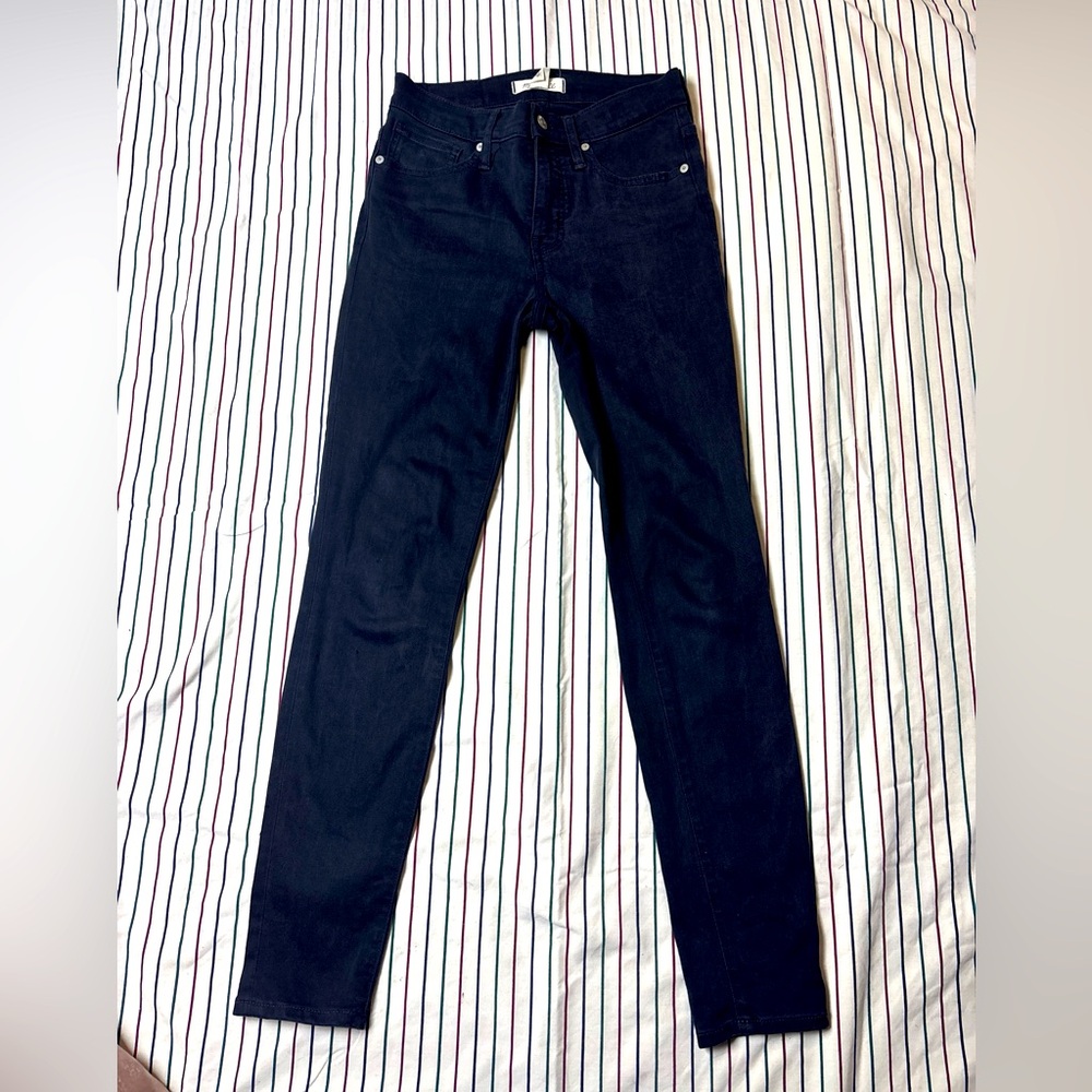 Madewell Black Skinny Jeans High-Rise‎